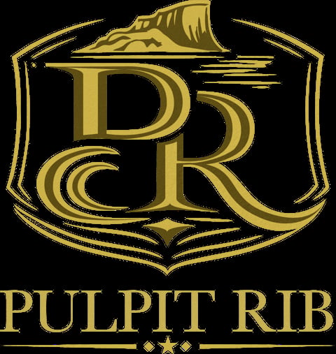 Pulpit RIB logo with stylized PR letters and mountain design